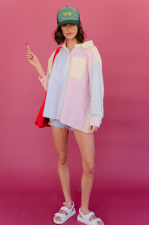 Vacay Mode Striped Top